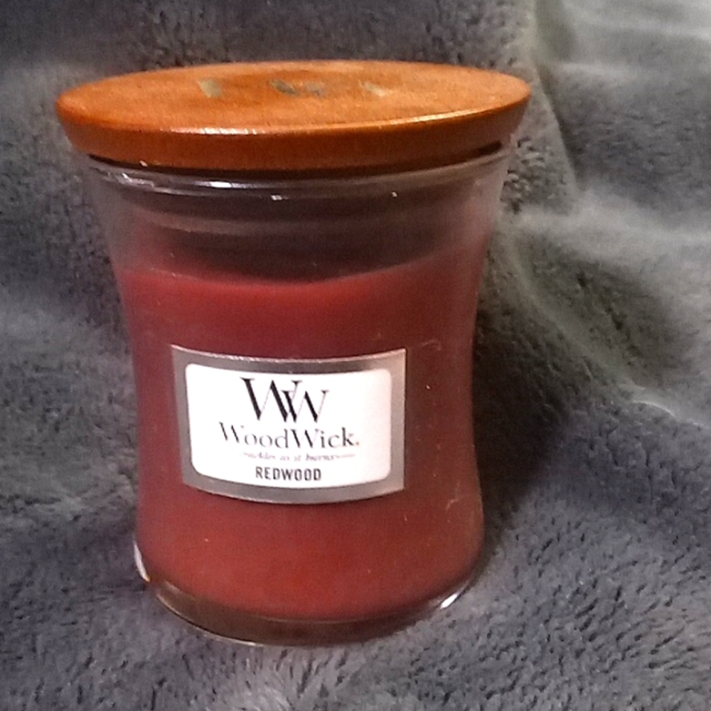Redwood Woodwick Mini 3oz Candle New